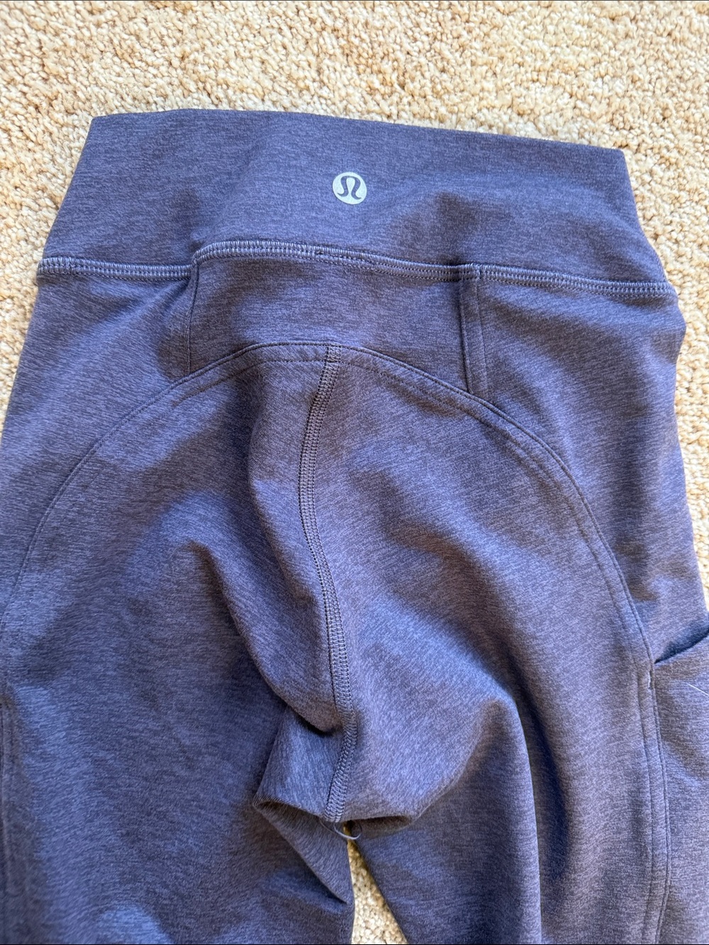 lululemon athletica Navy Blue High-Rise Leggings - Picture 3 of 3
